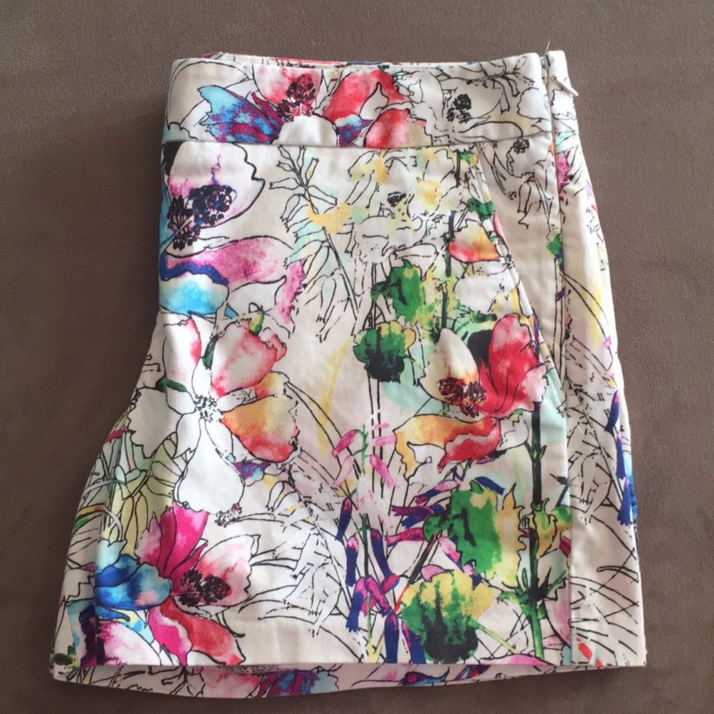 Express Floral Shorts